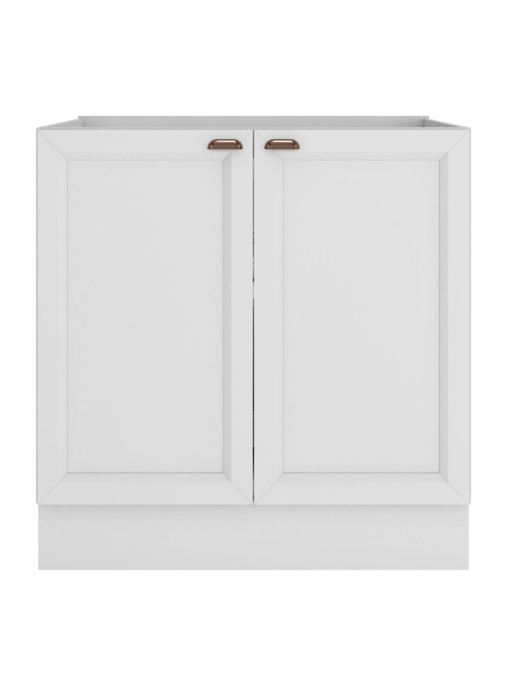 Balcão 2 Portas 80 cm sem tampo  Olivia - Branco