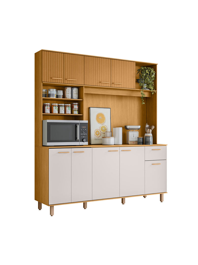 Kit Cozinha Núria 9 Portas 1 Gaveta Poliman