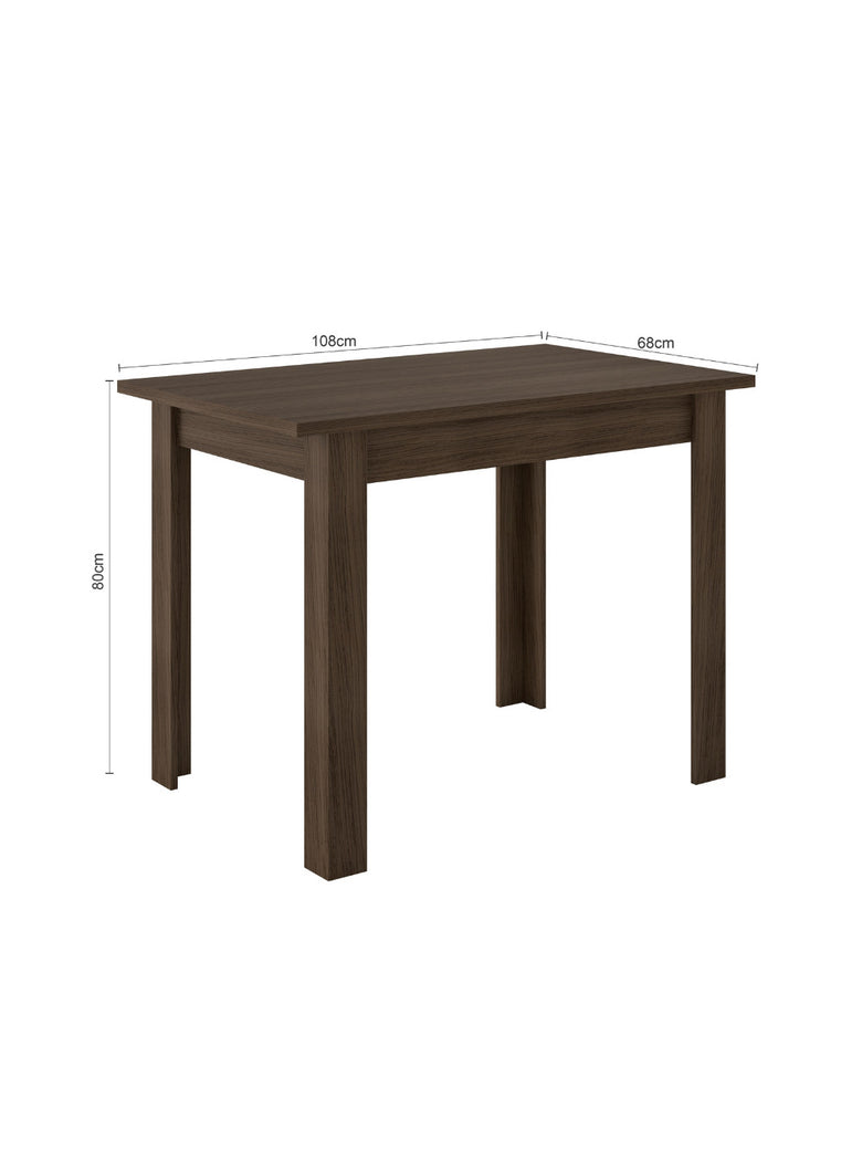 Mesa de Jantar Bellagio Retangular 108cm Com 4 Cadeiras Clara Poliman Móveis