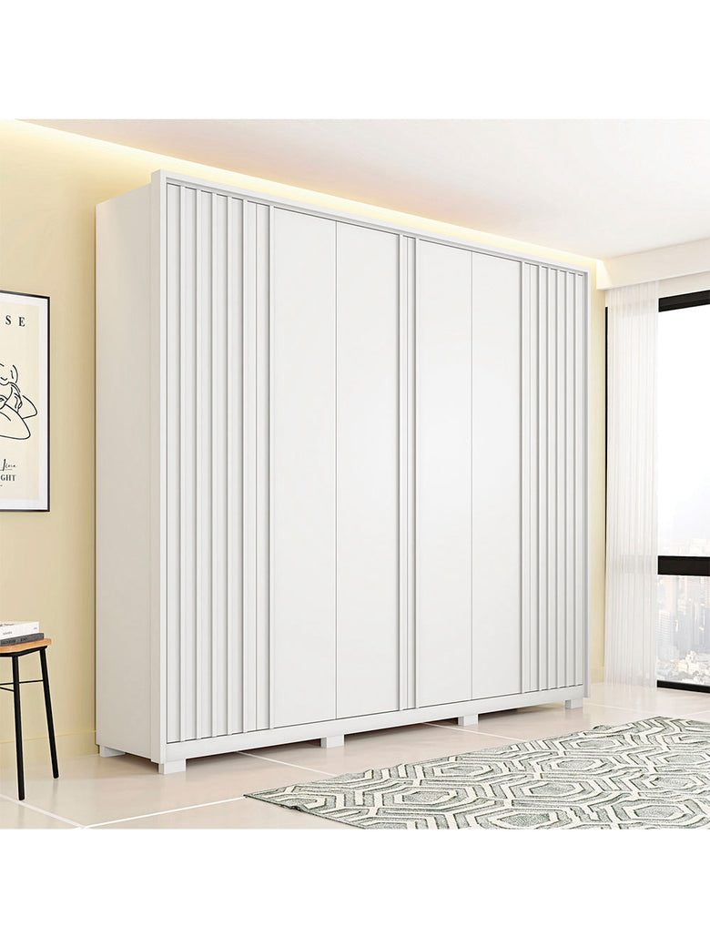 Guarda Roupa Casal Apollo 6 Portas 6 Gavetas Caemmun