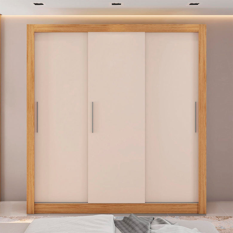 Guarda Roupa 3 Portas 2 Gavetas Santiago Caemmun