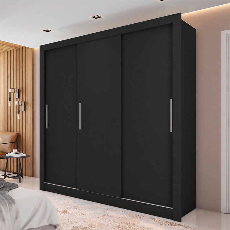 Guarda Roupa 3 Portas 4 Gavetas Santiago Caemmun