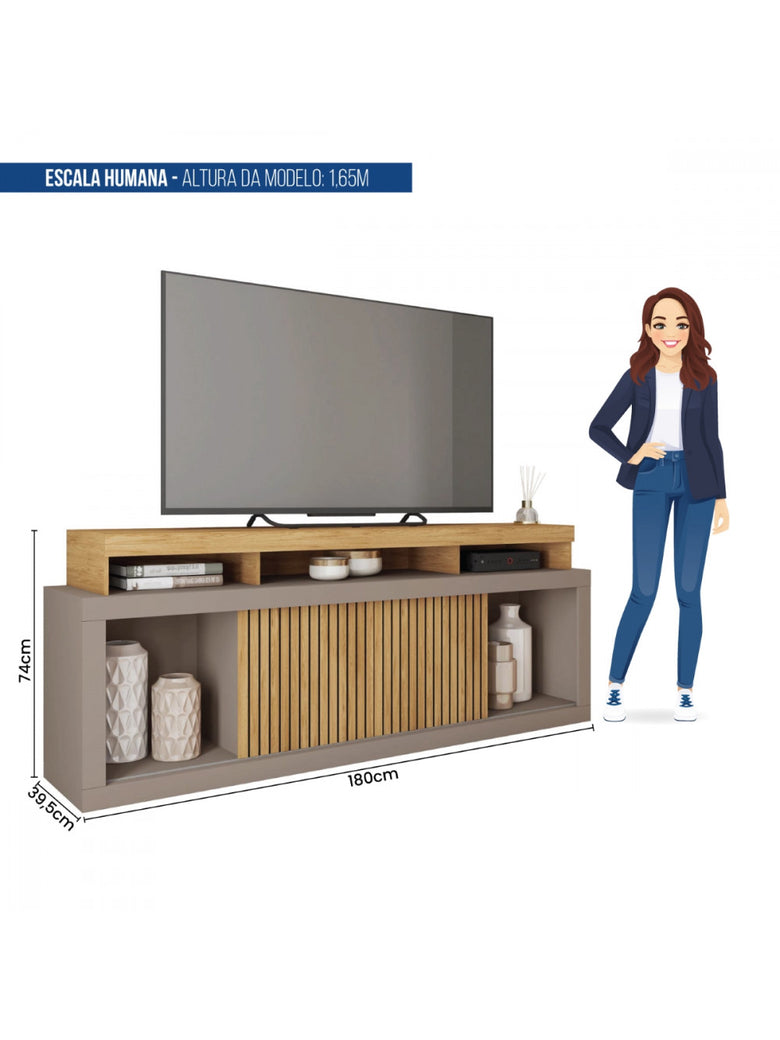 Rack Bancada para Tv até 70 Polegadas Aegon Caemmun