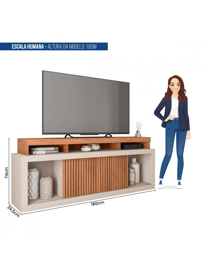 Rack Bancada para Tv até 70 Polegadas Aegon Caemmun