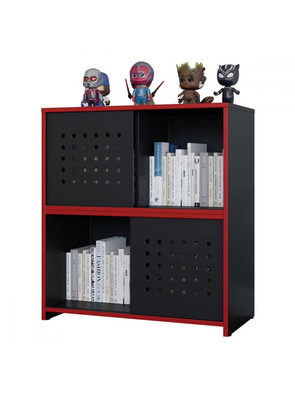 Estante Armário Gamer Escritório 2 Porta Pixel Caemmun