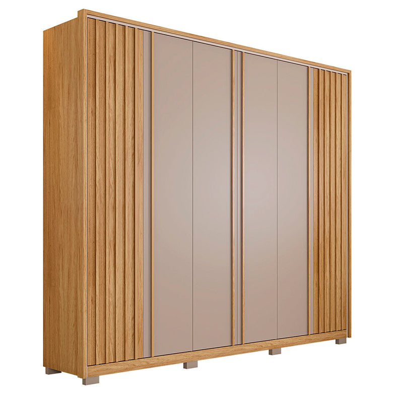 Guarda Roupa Casal Apollo 6 Portas 4 Gavetas Caemmun