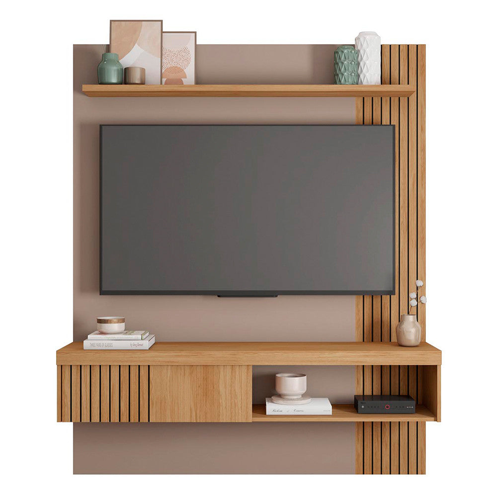 Painel para Tv até 65 Polegadas Jade 1.5 Caemmun - Buriti / fendi