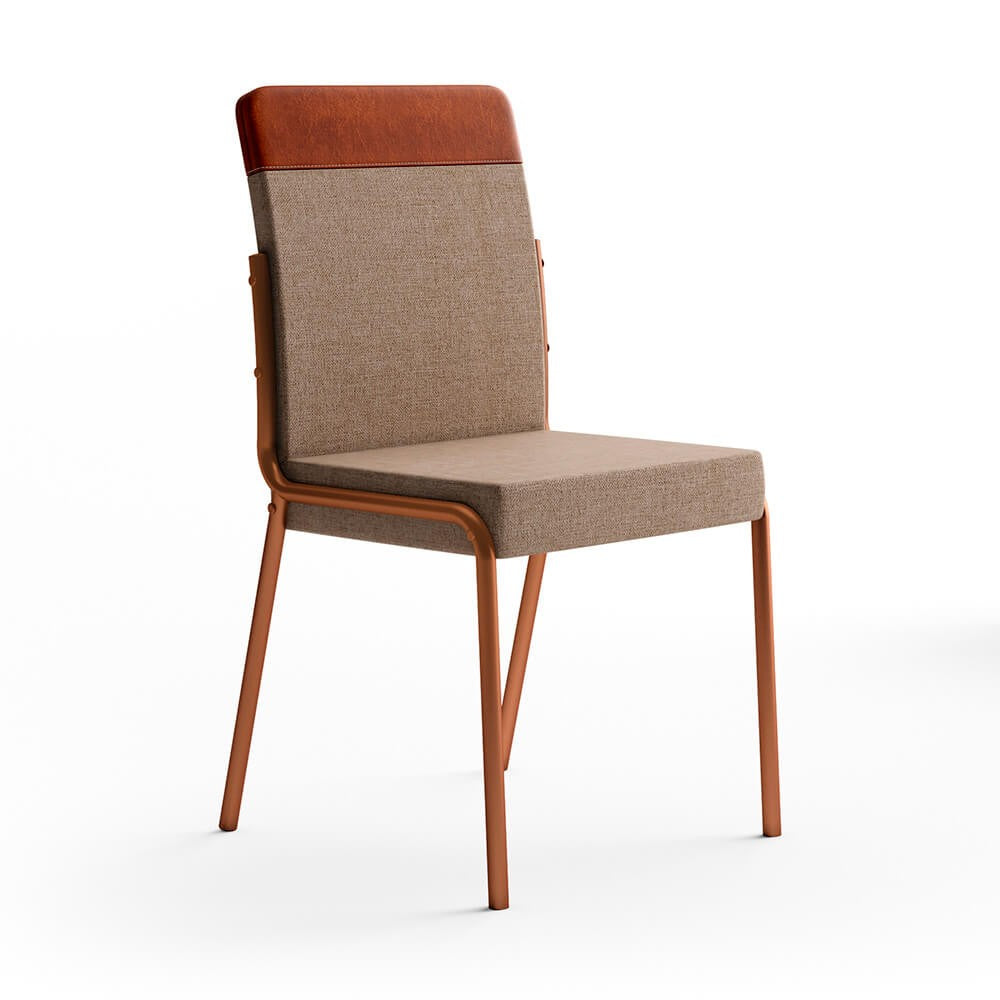Conjunto 2 Cadeiras 1739 Duo  Carraro - ROSE