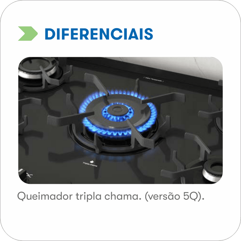 Fogão  4 Bocas Automático Itamaster Itatiaia