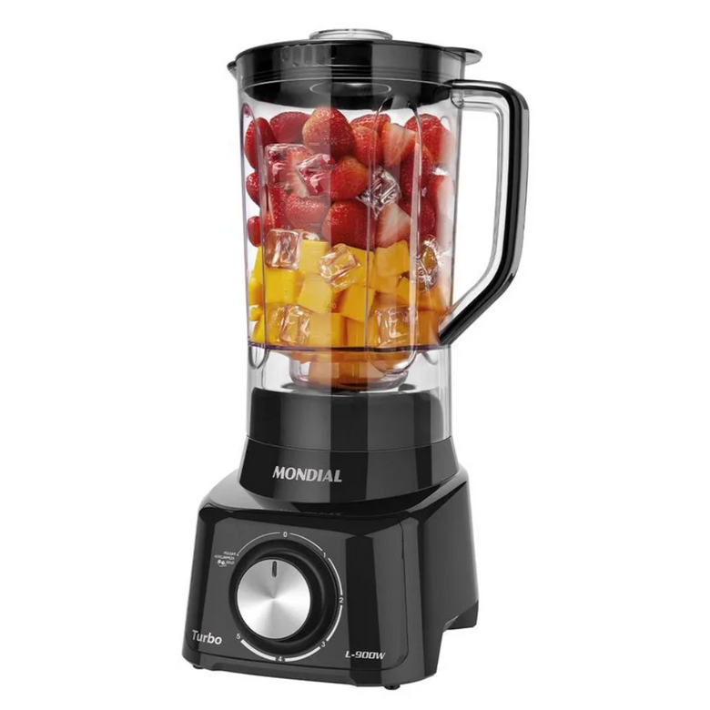 Liquidificador Mondial L-900-FB 5 Velocidades 900W