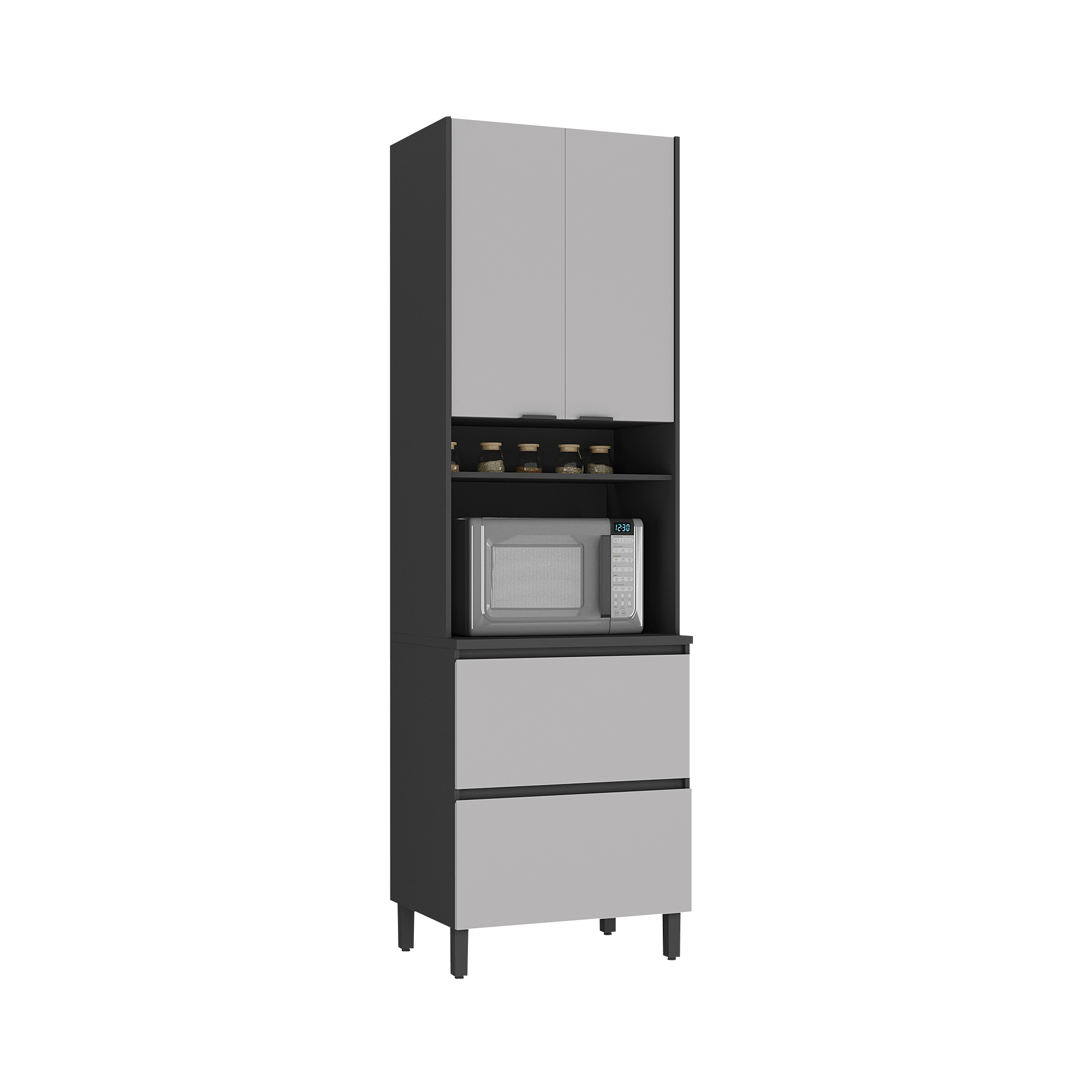 Cozinha Modulada 3 Peças 7 Portas Lumina Itatiaia