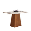 Conjunto de Mesa de Jantar Dulce 120x90 com 4 Cadeiras Zoe Dj Móveis