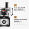 Multiprocessador Mondial Turbo Chef 7 em 1 MPN-01-BE 2 Velocidades 1000W