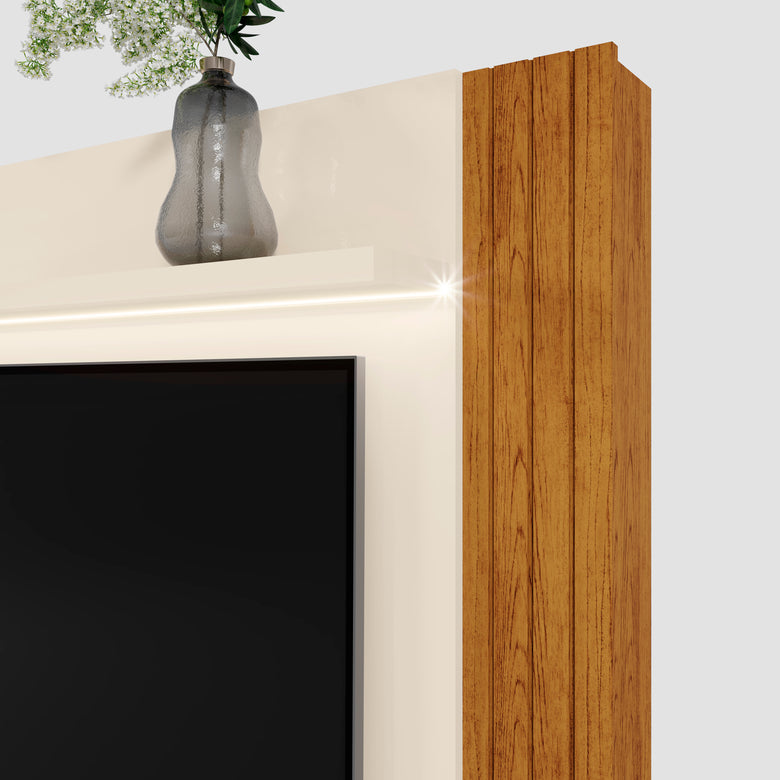 Home Para Tv até 70"  Maceió 2 Portas com Led  Mobler