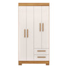 Guarda-Roupa Solteiro 4 Portas 2 Gavetas Nt6010 Notável Móveis