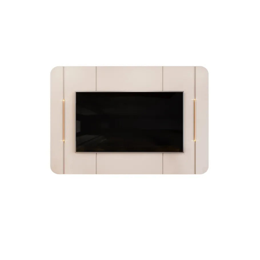 Painel Para TV até 65" MDF Luminárias de LED Adele DJ Móveis