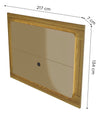 Painel para TV até 75 Polegadas 220cm Oslo com Passa-Fios