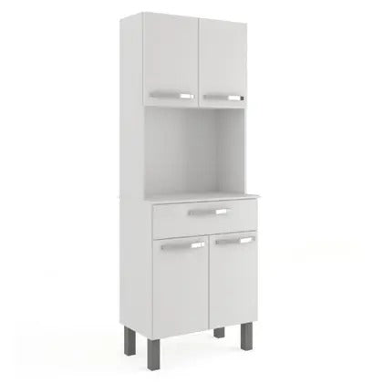 Armário de Cozinha Paneleiro 4 Portas 1 Gaveta Balli Fiorello - BRANCO