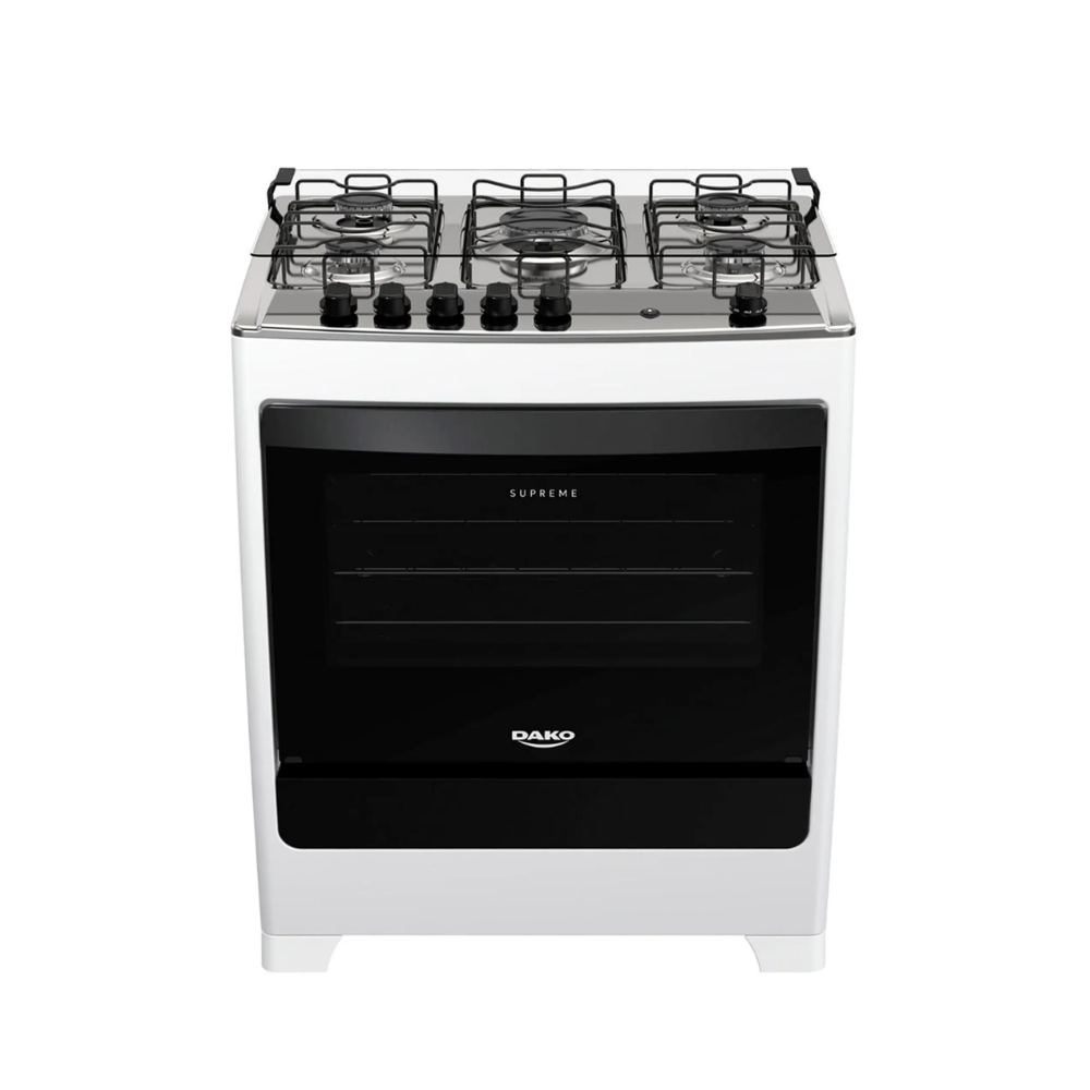 Fogão 5 Bocas  Automático piso Supreme Dako - BRANCO