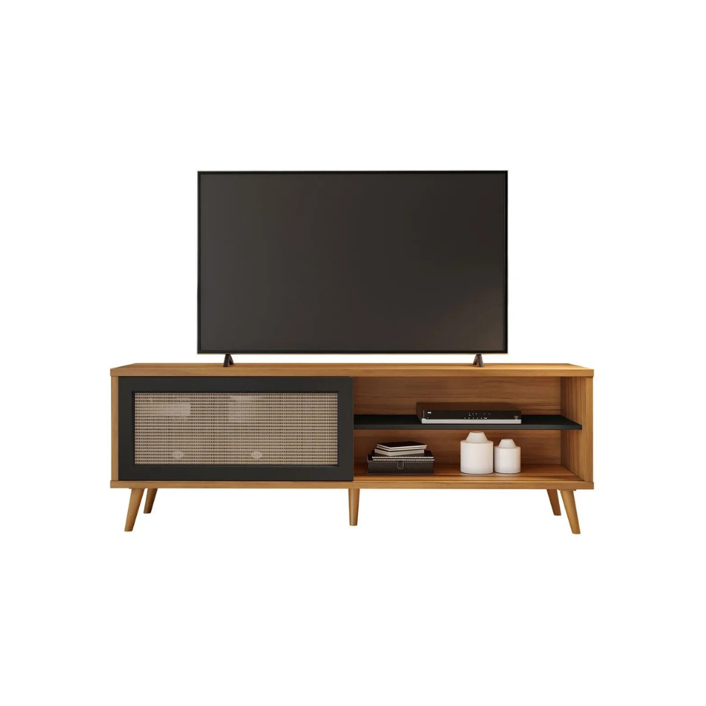 Rack Para Tv Até 60" NT1175 Notável - FREIJO/PRETO