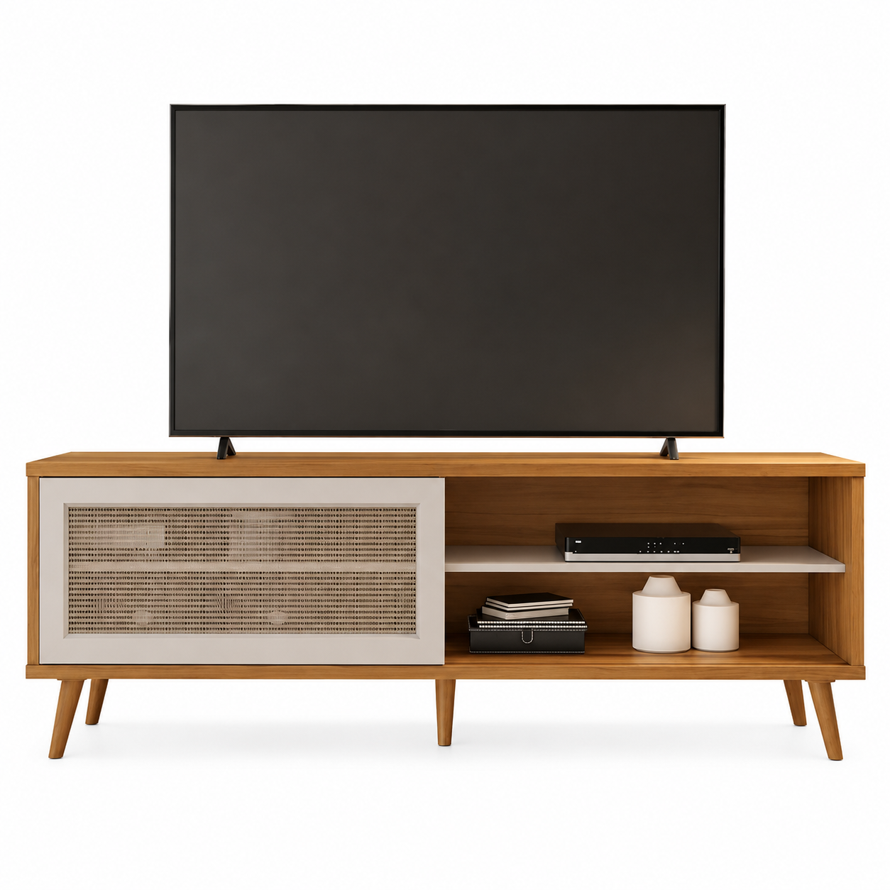 Rack Para Tv Até 60" NT1175 Notável - FREIJO/OFFWHITE