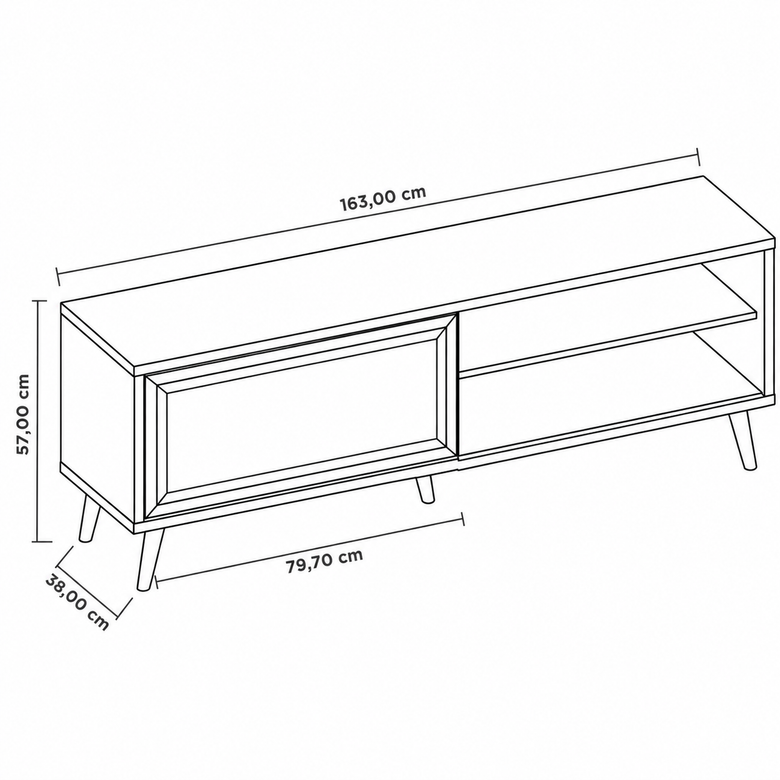 Rack Para Tv Até 60" NT1175 Notável
