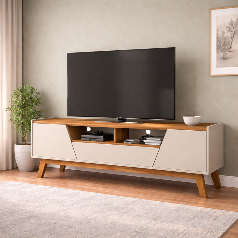 Rack para TV até 65 Polegadas Florença Bechara