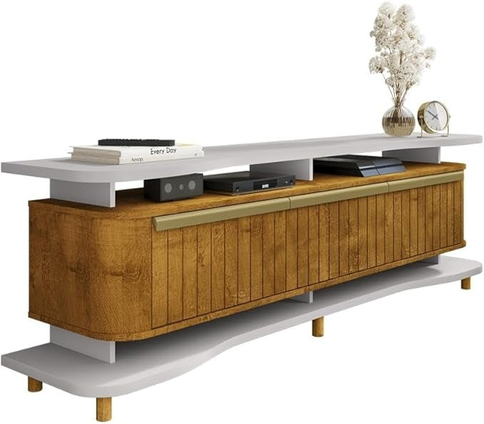 Rack para TV até 75 Polegadas Guarapari Bechara 180cm com 3 Portas