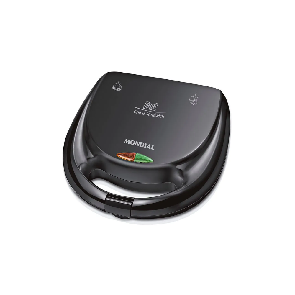 Sanduicheira/Grill Mondial Ultra S-13 750W - PRETO