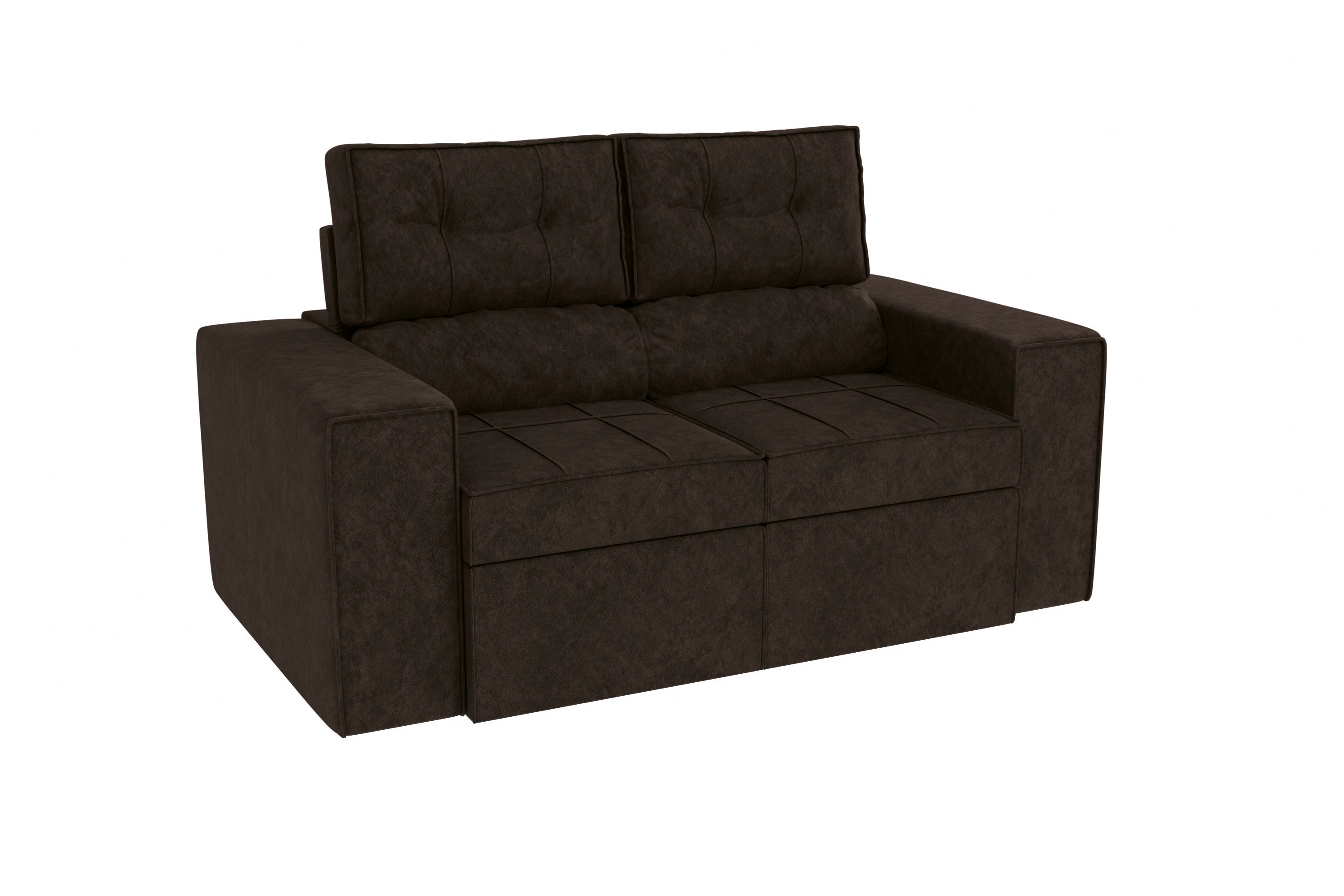 Sofá Retrátil Reclinável 2 Lugares Lion Kappesberg