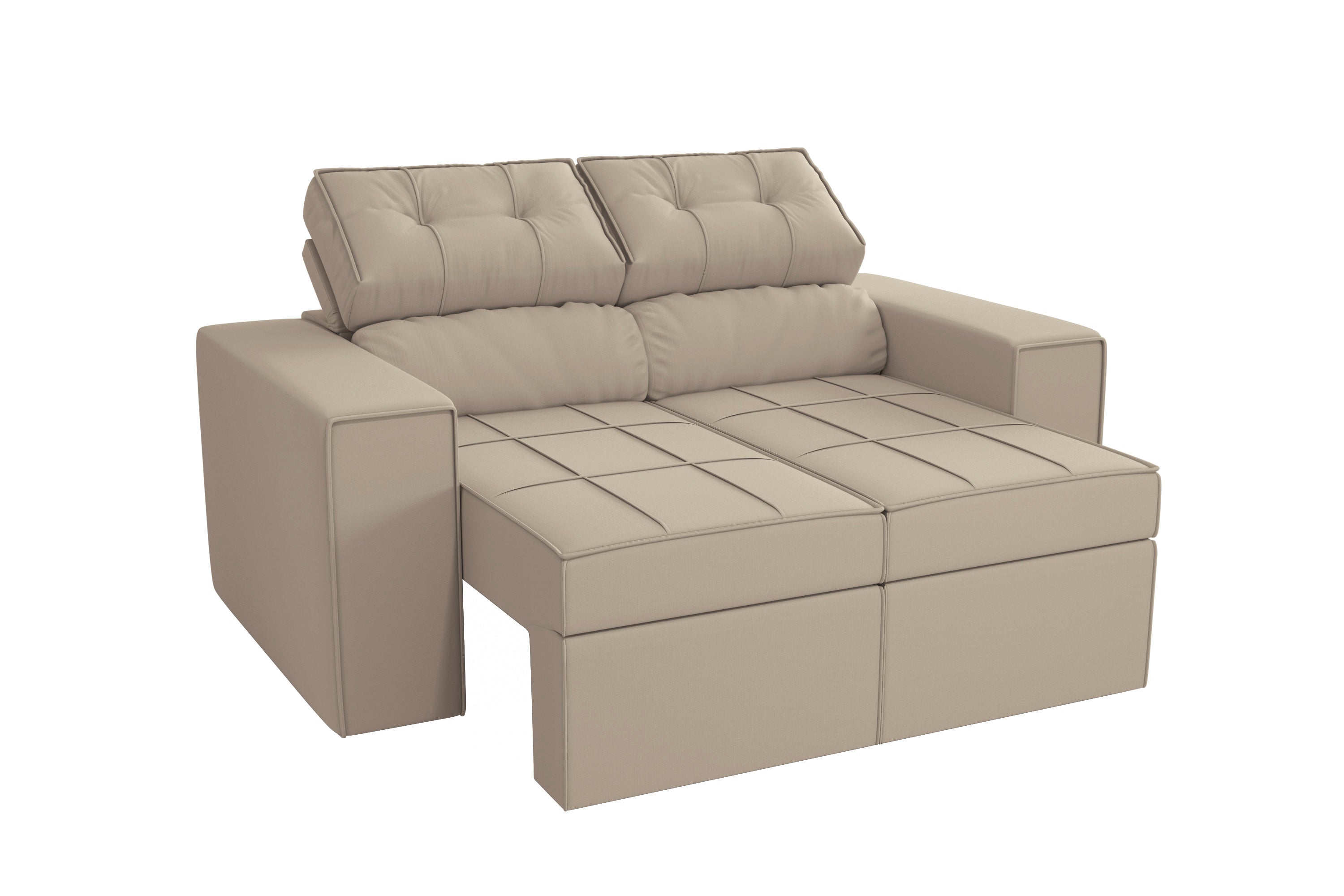 Sofá Retrátil Reclinável 2 Lugares Lion Kappesberg