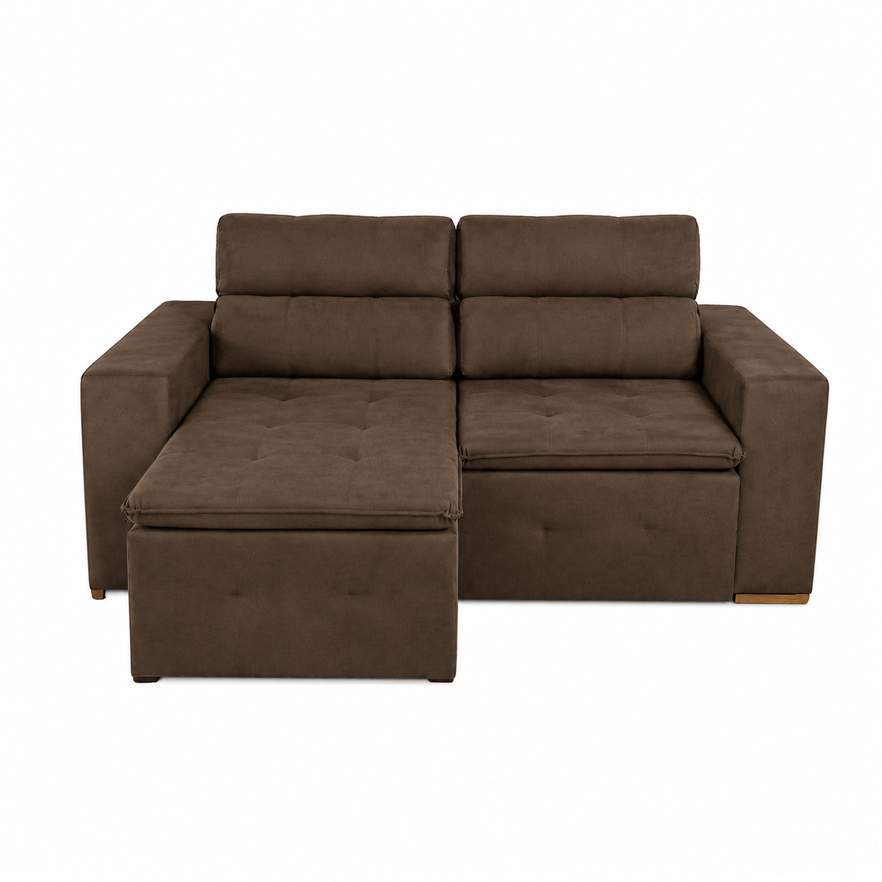 Sofá Retrátil/Reclinável 3 Lugares Isabela  Allflex - MARROM