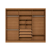 Guarda-Roupa Casal 6 Portas e 3 Gavetas T580 Kappesberg