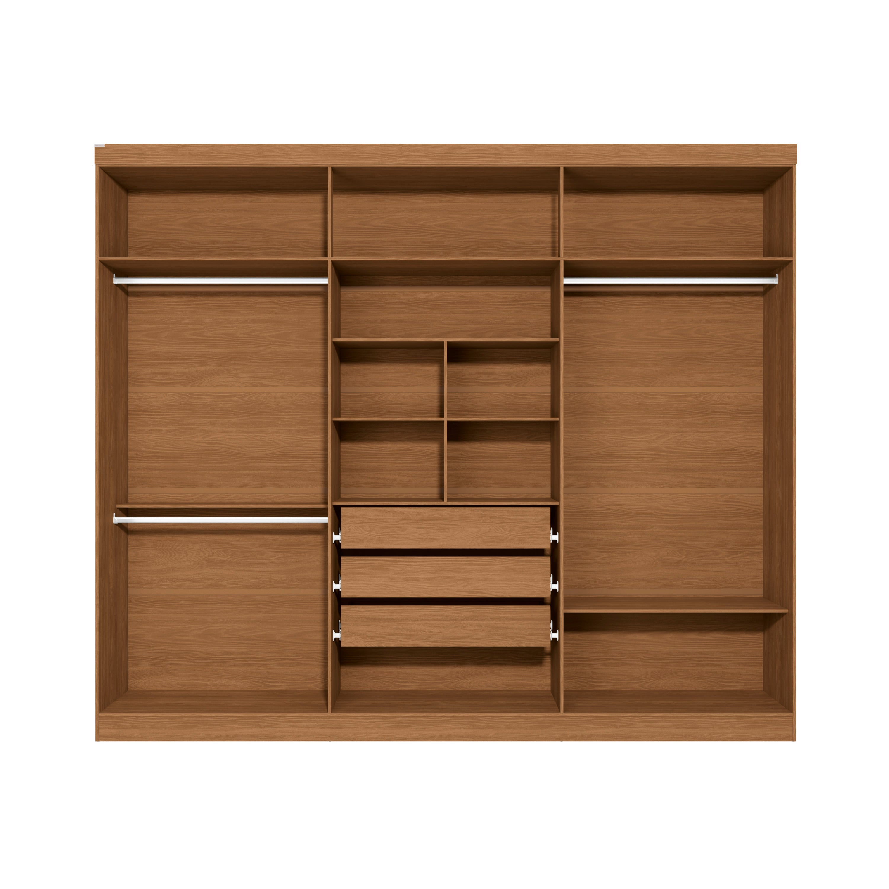 Guarda-Roupa Casal 6 Portas e 3 Gavetas T580 Kappesberg