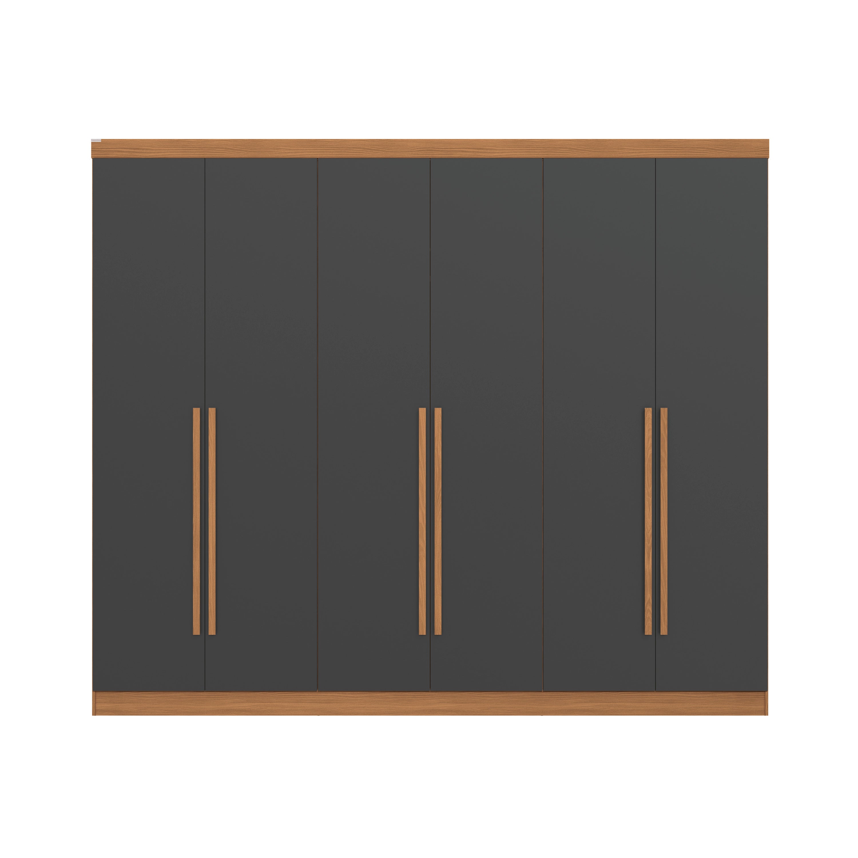 Guarda-Roupa Casal 6 Portas e 3 Gavetas T580 Kappesberg