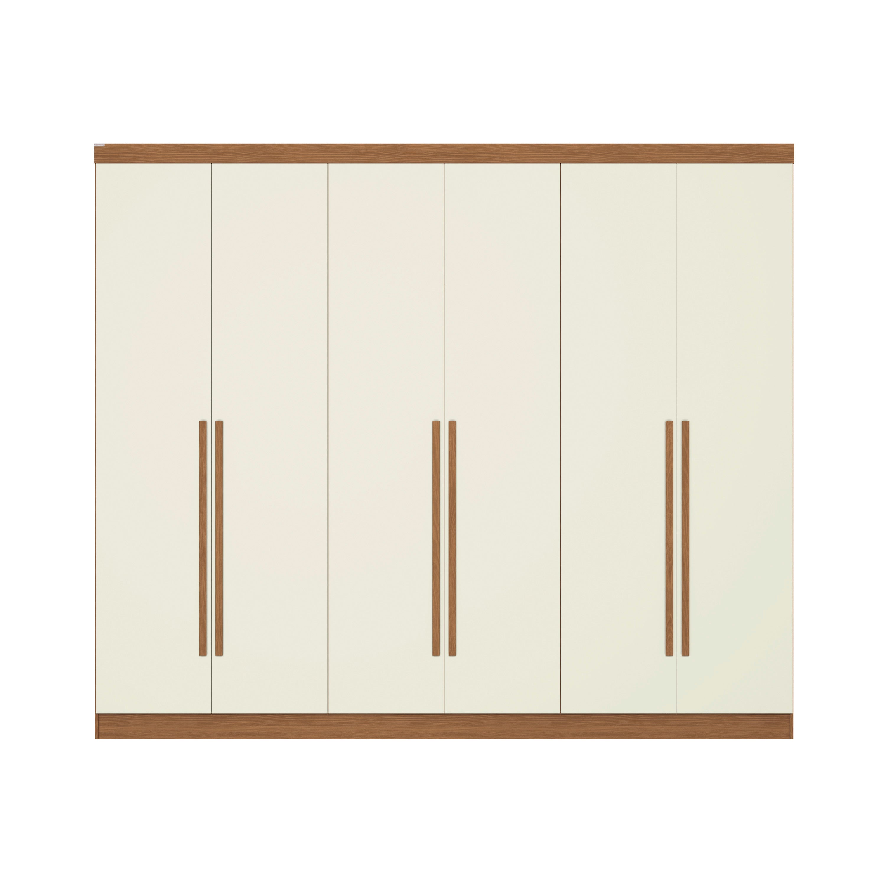 Guarda-Roupa Casal 6 Portas e 3 Gavetas T580 Kappesberg