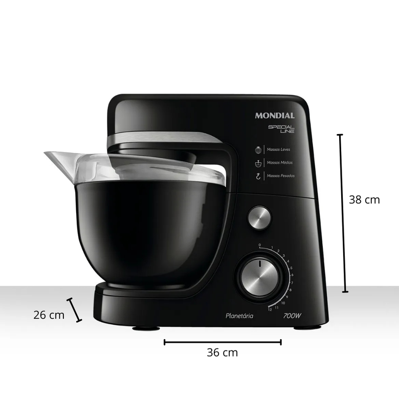 Batedeira Planetária Mondial B-48-SL