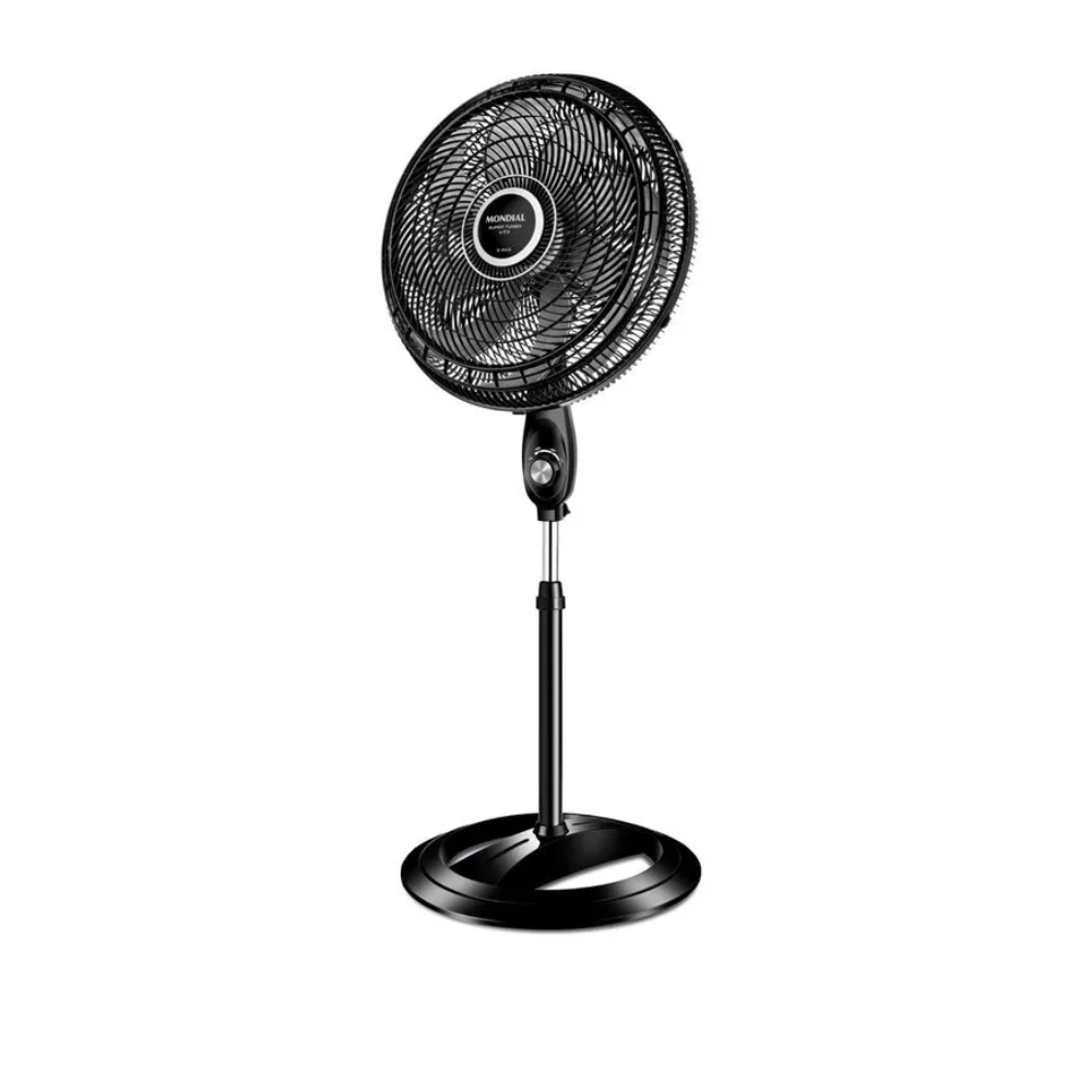 Ventilador de Coluna Mondial VTX-50C 50cm 8 Pás - PRETO