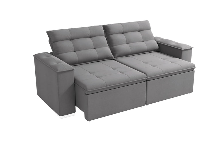 Sofá Retrátil e Reclinável 3 Lugares Sonata Kappesberg