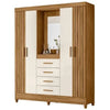 Guarda-Roupa Casal Atenas 4 Portas 4 Gavetas Moval