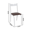Conjunto de 2 Cadeiras Tubular Ciplafe
