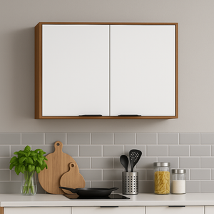Armário Aéreo 80cm 2 Portas Firenze Demóbile