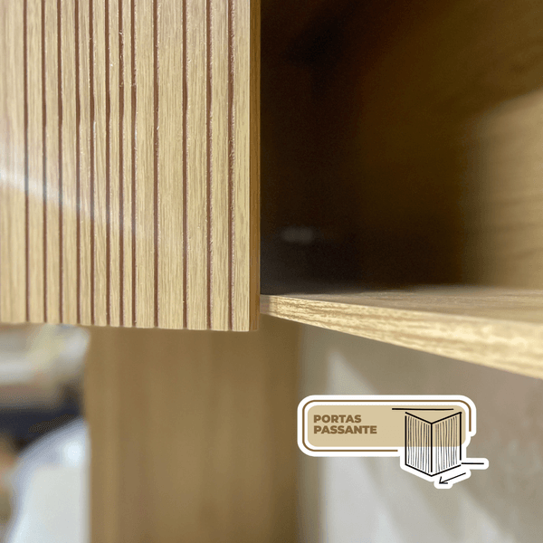 Armário Aéreo 1 Porta Articulada 120cm Kits Paraná