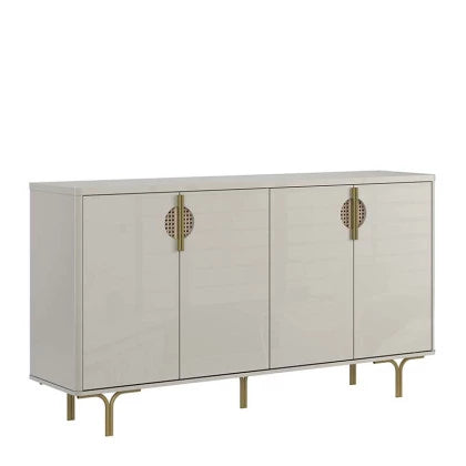 Buffet  4 Portas  Marsala Lukaliam - OFF WHITE