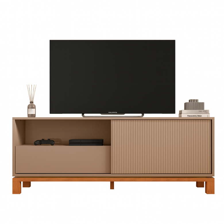 Bancada Para  Tv Até 55 Polegadas Mondrian Caemmun