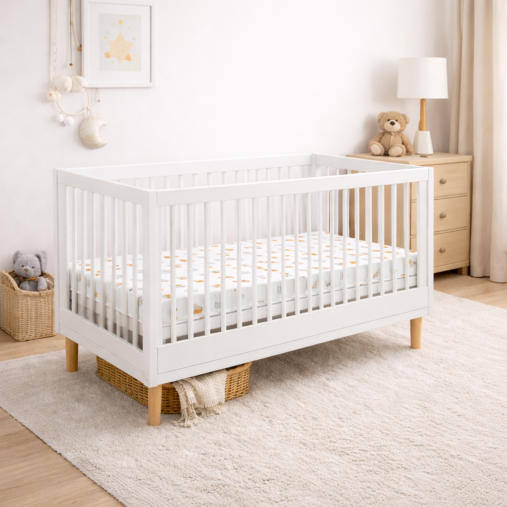 Colchão Baby Max Saúde D-18 Selado 70x130 cm Reconflex - BRANCO