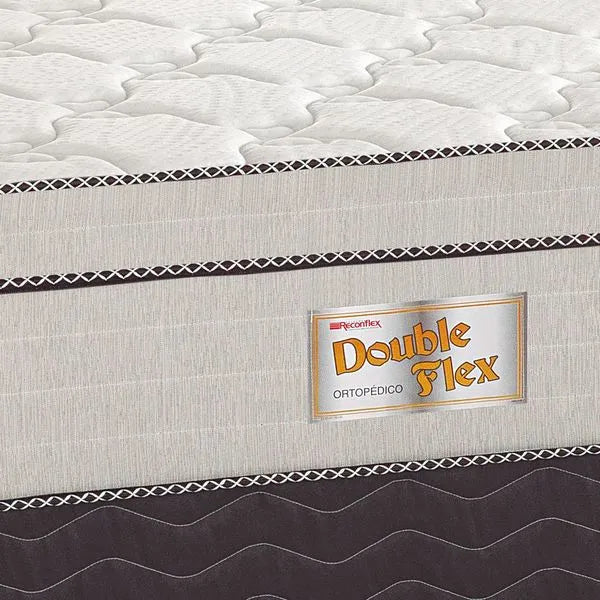 Cama Box Solteiro Conjugada New Double Flex 88x188 Reconflex