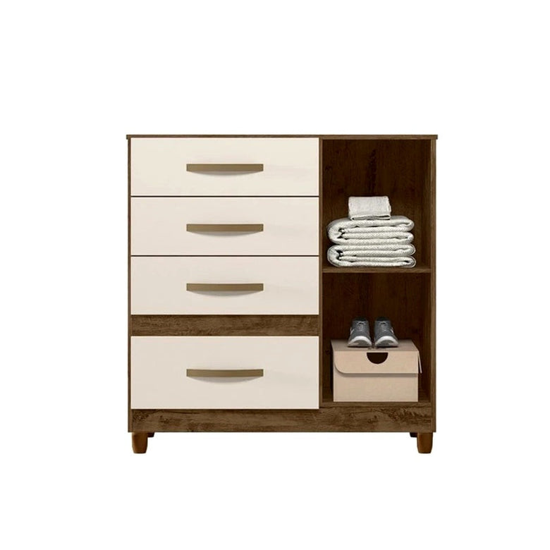 Cômoda 4 Gavetas 1 Porta Vênus Moval