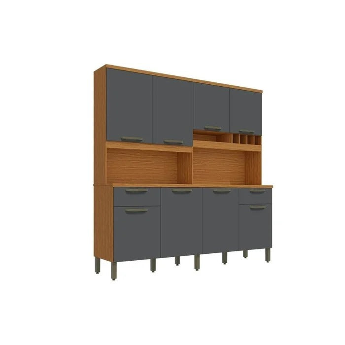 Armário de Cozinha 8 Portas Carbenet Prime Ronipa