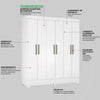 Guarda Roupa Casal 6 Portas 2 Gavetas Verso Demóbile